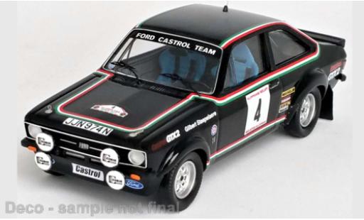 Diecast model cars Ford Escort RS 1800 Mk II No.4 Rally Ypres 1977 1/43 Trofeu