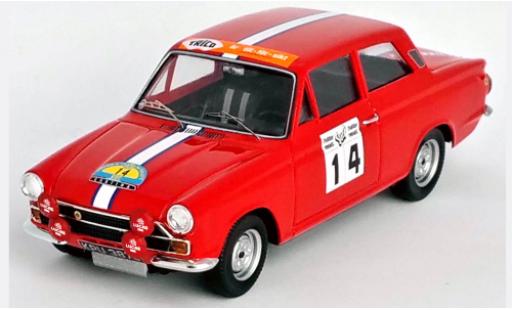 Diecast model cars Lotus Cortina Base Ford No.14 Rally Sweden 1966 1/43 Trofeu