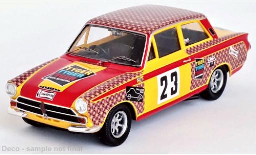 Diecast model cars Lotus Cortina Base Ford No.23 Castrol Swedish Touring Car Championship 1968 1/43 Trofeu