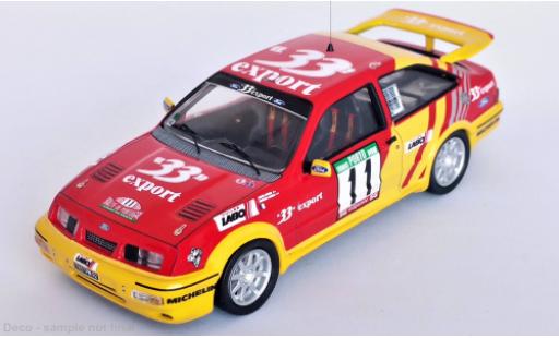 Diecast model cars Ford Sierra Cosworth RS No.11 33 Export Rally WM Rally Portugal 1988 1/43 Trofeu