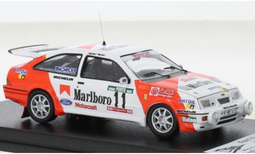 Diecast model cars Ford Sierra Cosworth RS No.11 Marlboro Rally WM Rally Portugal 1987 1/43 Trofeu