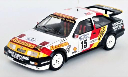 Diecast model cars Ford Sierra Cosworth RS RHD No.15 Rally Manx 1989 1/43 Trofeu