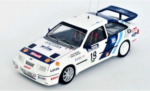 Diecast model cars Ford Sierra Cosworth RS RHD No.19 Rally WM Rally Neuseeland 1989 1/43 Trofeu