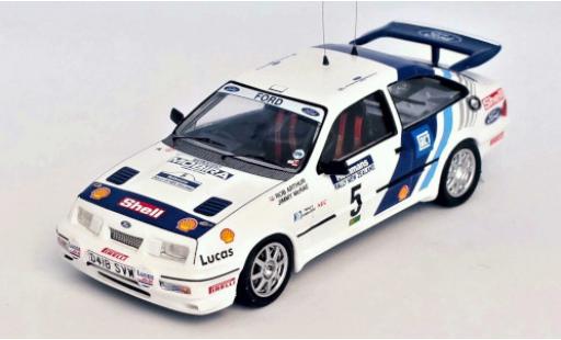 Diecast model cars Ford Sierra Cosworth RS RHD No.5 Rally WM Rally Neuseeland 1989 1/43 Trofeu
