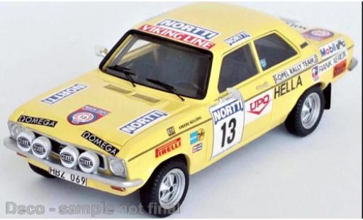 Diecast model cars Opel Ascona A Rally A No.13 WM 1000 Lakes 1974 1/43 Trofeu