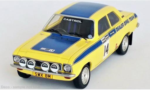 Diecast model cars Opel Ascona A Rally A No.14 Welsh 1974 1/43 Trofeu