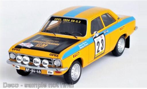 Diecast model cars Opel Ascona A Rally A No.23 WM Portugal 1974 1/43 Trofeu