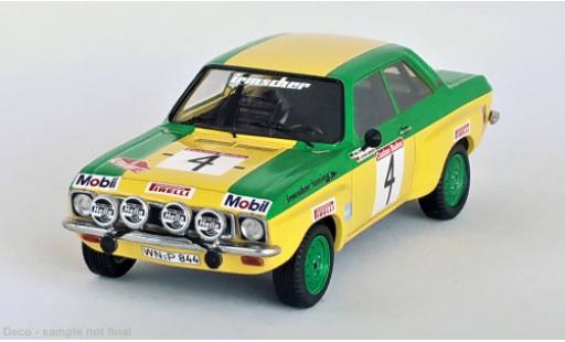 Diecast model cars Opel Ascona A Rally A No.4 EM Alpenfahrt 1973 1/43 Trofeu