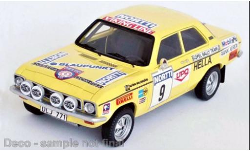 Diecast model cars Opel Ascona A Rally A No.9 WM 1000 Lakes 1974 1/43 Trofeu