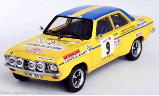 Diecast model cars Opel Ascona A Rally A No.9 WM Portugal 1974 1/43 Trofeu