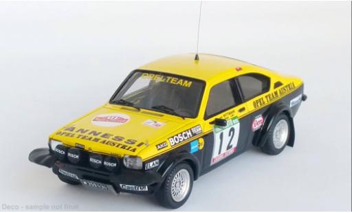 Diecast model cars Opel Kadett C GT/E C No.12 Team Austria Rally WM Rally Portugal 1977 1/43 Trofeu