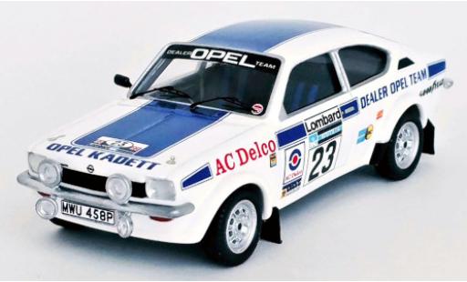 Diecast model cars Opel Kadett C GT/E C RHD No.23 Rally WM RAC Rally 1975 1/43 Trofeu
