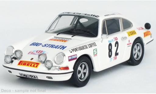 Diecast model cars Porsche 911 S S No.82 Rally Portugal 1972 1/43 Trofeu