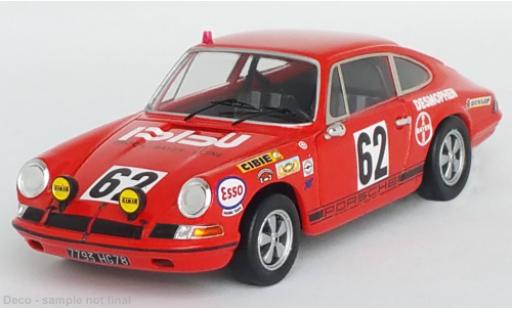 Diecast model cars Porsche 911 S S/T No.62 24h Le Mans 1970 1/43 Trofeu