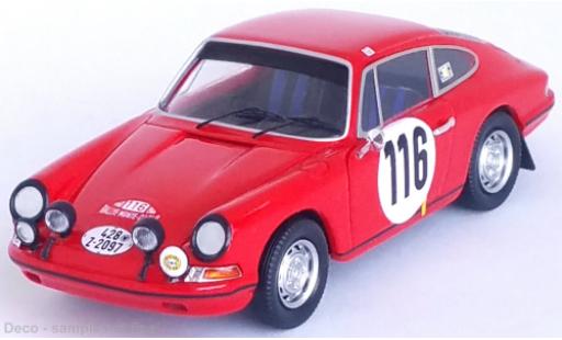 Diecast model cars Porsche 911 T T No.116 Rally Monte Carlo 1968 1/43 Trofeu