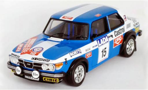 Diecast model cars Saab 99 1000 Lakes Rally No.15 WM 1977 1/43 Trofeu