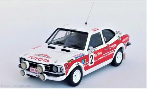 Diecast model cars Toyota Corolla Levin No.2 Arctic Rally 1977 1/43 Trofeu