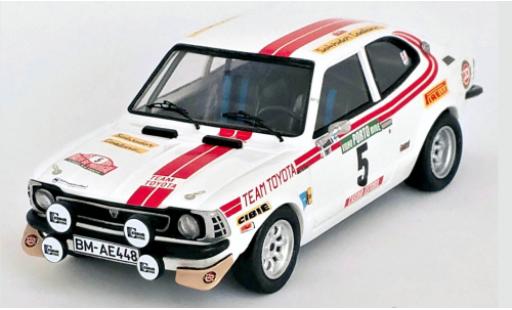 Diecast model cars Toyota Corolla Levin No.5 Rally WM Rally Portugal 1976 1/43 Trofeu