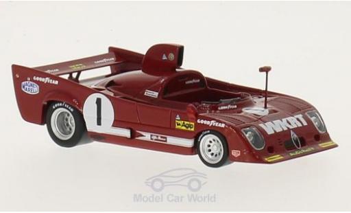 Diecast model cars Alfa Romeo 33.3 tt12 TT 12 RHD No.1 WKRT 1000km Spa 1975 J.Ickx/A.Merzario 1/18 TrueScale Miniatures