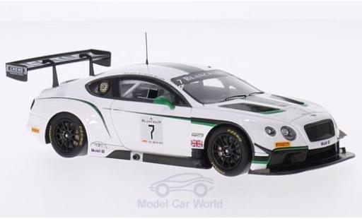 Diecast model cars Bentley Continental course GT3 No.7 M-Sport Blancpain GT Series Silverstone 2014 G.Smith/A.Meyrick/S.Kane 1/18 TrueScale Miniatures