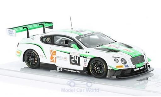 Diecast model cars Bentley Continental course GT3 RHD No.24 Blancpain GT Series 24h Spa 2016 A.Meyrick/T.Onslow-Cole/I.Loggie 1/43 TrueScale Miniatures