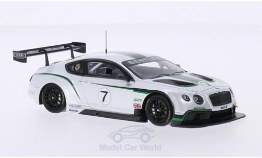 Diecast model cars Bentley Continental course GT3 RHD No.7 Festival of Speed Goodwood 2013 1/43 TrueScale Miniatures