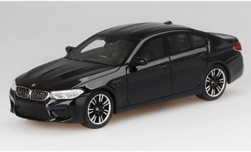 Diecast model cars Bmw M5 berline (F90) black 2018 1/43 TrueScale Miniatures