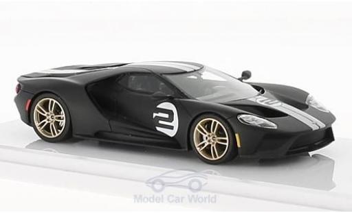 Diecast model cars Ford GT GTE matt-black No.2 Heritage Edition 2017 1/43 TrueScale Miniatures