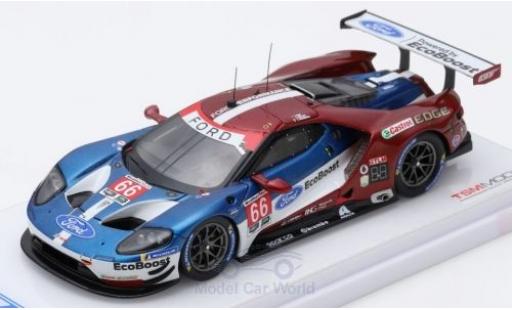 Diecast model cars Ford GT GTE No.66 Chip Ganassi Team USA 24h Daytona 2018 S.Bourdais/J.Hand/D.M&Atilde;&frac14;ller 1/43 TrueScale Miniatures