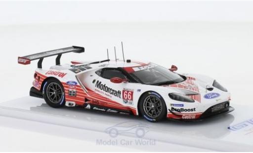 Diecast model cars Ford GT GTE No.66 Chip Ganassi Team USA Motorcraft 24h Daytona 2019 S.Bourdais/J.Hand/D.M&Atilde;&frac14;ller 1/43 TrueScale Miniatures