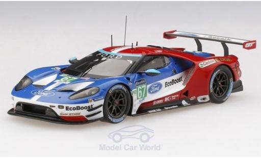 Diecast model cars Ford GT GTE No.67 Chip Ganassi Team UK 24h Le Mans 2017 A.Priaulx/H.Tincknell/L.F.Derani 1/43 TrueScale Miniatures