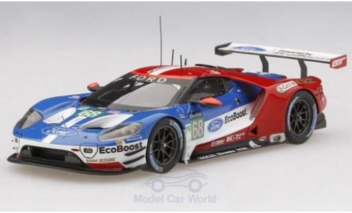Diecast model cars Ford GT GTE No.68 Chip Ganassi Team USA 24h Le Mans 2017 J.Hand/D.M&Atilde;&frac14;ller/T.Kanaan 1/43 TrueScale Miniatures