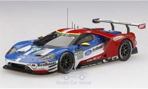 Diecast model cars Ford GT GTE No.69 Chip Ganassi Team USA 24h Le Mans 2017 R.Briscoe/S.Dixon/R.Westbrook 1/43 TrueScale Miniatures