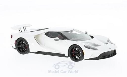 Diecast model cars Ford GT Concept white North American International Auto Show 1/43 TrueScale Miniatures