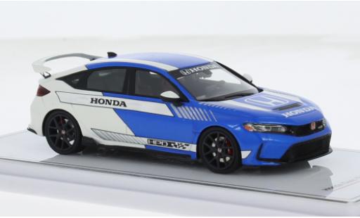 Diecast model cars Honda Civic Type R blue Pace Car 2023 1/43 TrueScale Miniatures