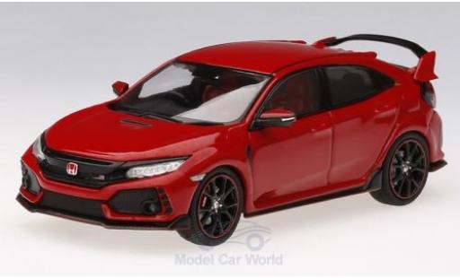 Diecast model cars Honda Civic Type R red RHD 2017 1/43 TrueScale Miniatures