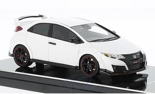 Diecast model cars Honda Civic Type R white RHD 2015 1/43 TrueScale Miniatures