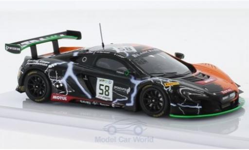 Diecast model cars McLaren 650 GT3 S GT3 No.58 Strakka Racing 24h Spa 2017 C.Ledogar/R.Bell/B.Barnicoat 1/43 TrueScale Miniatures