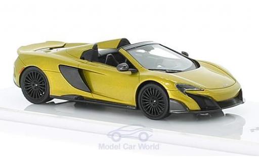Diecast model cars McLaren 675 Spider LT gold 1/43 TrueScale Miniatures