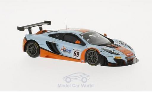 Diecast model cars McLaren MP4-12C GT3 No.69 Gulf Racing 24h Spa 2013 A.Carroll/N.Verdonck/R.Bell 1/43 TrueScale Miniatures