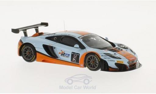 Diecast model cars McLaren MP4-12C GT3 No.9 Gulf Racing 24h Spa 2013 M.Wainwright/A.Meyrick/S.Hall 1/43 TrueScale Miniatures