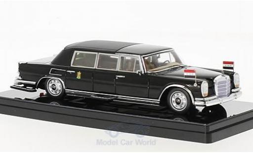 Diecast model cars Mercedes 600 Landaulet black Saddam Hussein President of Iraq 1978 1/43 TrueScale Miniatures