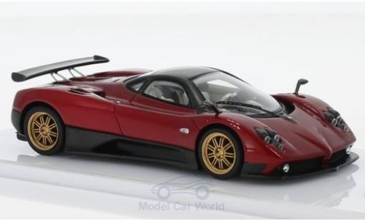 Diecast model cars Pagani Zonda R F metallic red/carbon 2006 1/43 TrueScale Miniatures