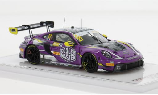 Diecast model cars Porsche 911 GT3 R No.27 Hubauto Racing FIA GT World Cup Macau 2023 1/43 TrueScale Miniatures