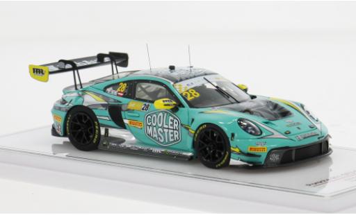 Diecast model cars Porsche 911 GT3 R No.28 Hubauto Racing FIA GT World Cup Macau 2023 1/43 TrueScale Miniatures