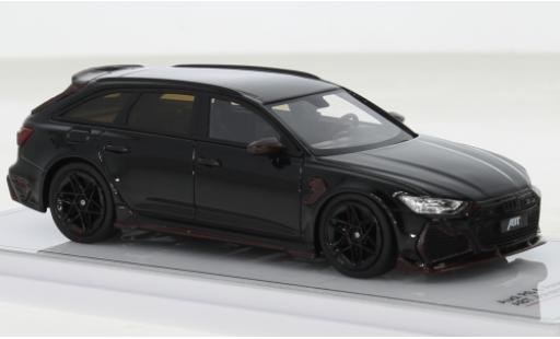 Diecast model cars Audi RS6 avant Johann departement Signature Edition black 1/43 TrueScale Miniatures