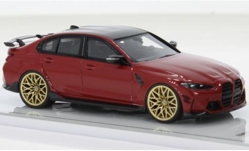 Diecast model cars Bmw M3 m-performance (G80) metallise red 1/43 TrueScale Miniatures