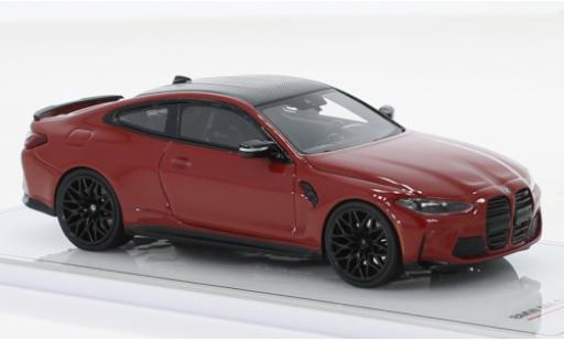 Diecast model cars Bmw M4 Competition (G82) metallise red 2021 1/43 TrueScale Miniatures