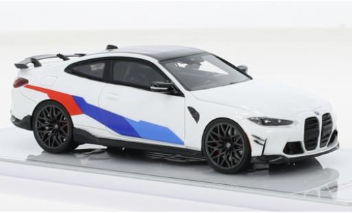 Diecast model cars Bmw M4 coupe (G82) M-Performance white/Dekor 1/43 TrueScale Miniatures
