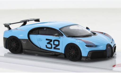 Diecast model cars Bugatti Chiron Pur Sport Grand Prix blue 1/43 TrueScale Miniatures